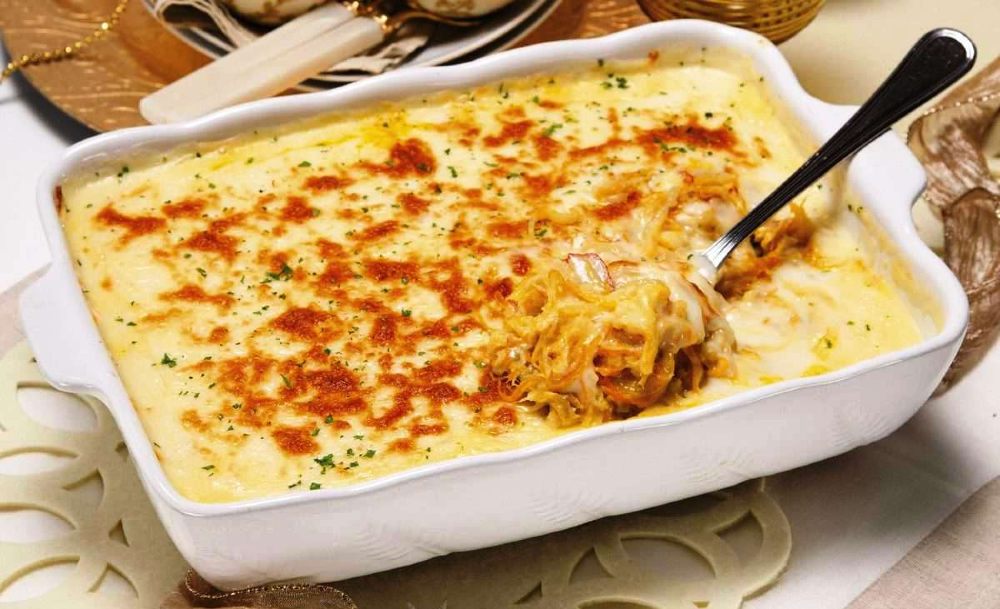 Qual vinho harmoniza com bacalhau às natas?